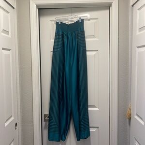Anthropologie Wide Leg Geometric Pants
